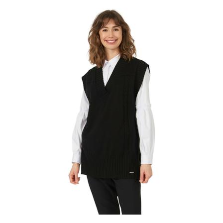 Elton Fune Sweater Sort, Dame