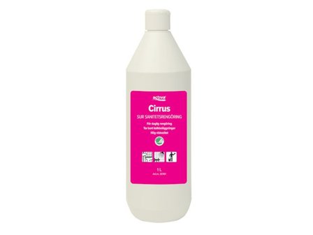 ACTIVA Sanitetsrent Cirrus 1L - Lyreco - Städ och hygien - Rengöringsmedel - Sanitetsrent