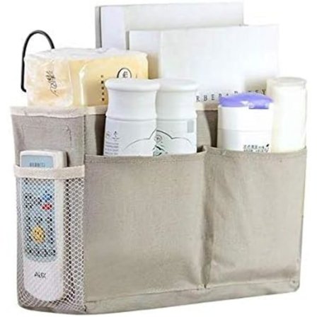 IC Sängbordskorg/Sängbordsförvaringsväska Hängande organiserare för våningssäng