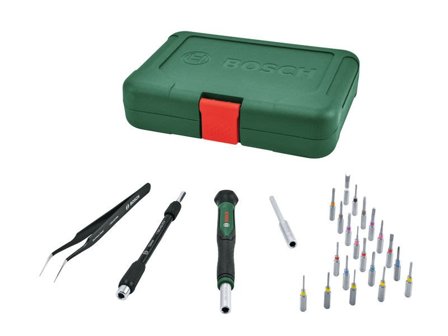 Bosch 1600A039HT Presisjonsskrutrekkersett, Håndverktøy
