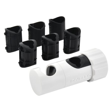 Divello Multi Ø18-25 Suihkutangon liuku Ø18-25, suihkutangolle Valkoinen, Kylpyhuone