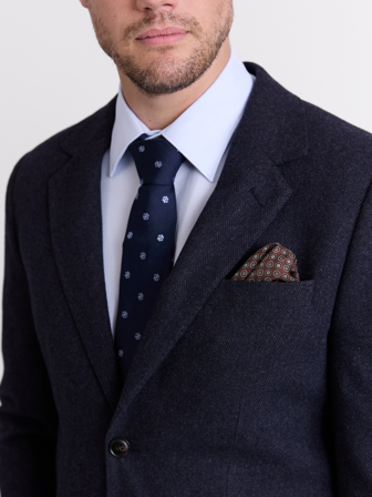 MATCH - Guido silketørkle - Mario Conti - Str. ONESIZE - Herre - Tilbehør - Brun - 100% silke