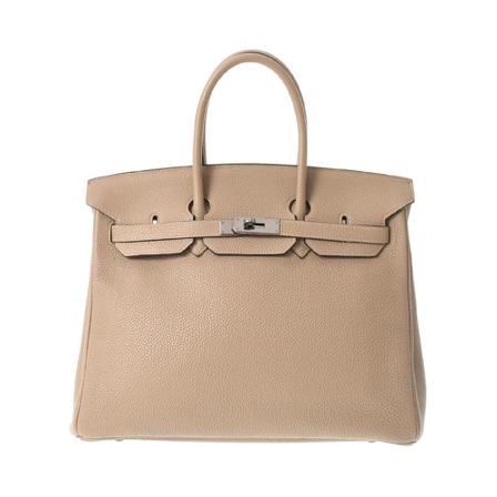 Hermès Vintage, Handbags Beige, Dames, Maat:ONE Size