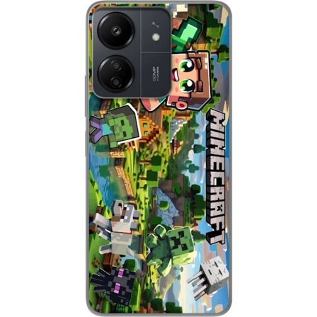 Yhteensopiva Puhelinkuori Xiaomi Redmi 13C Lady Gaga The Fame mustavalkoinen muotokuva suurilla aurinkolaseilla minimalistisessa pop-esteettisyydessä