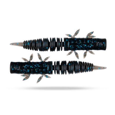 Scout Ned Creep 6,5cm TPE 8pcs - Black & Blue Flake