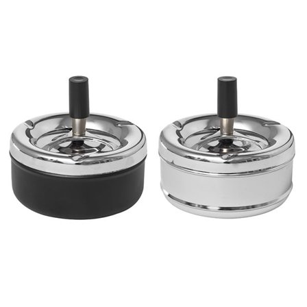 Askebeger med roterende lokk - 11 cm