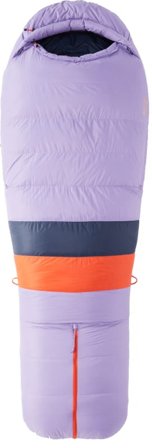 Marmot Women's Teton- Regular Women down sleeping bags Purple Dual Zipper