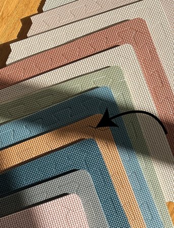 That's Mine Foam Play Mat Square - Beige - 100X100X1.2CM