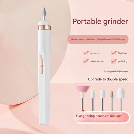 Flawless Salon Manicure-sett, Elektronisk Neglefil og Komplett Sett med Manikyr- og Pedikyrverktøy