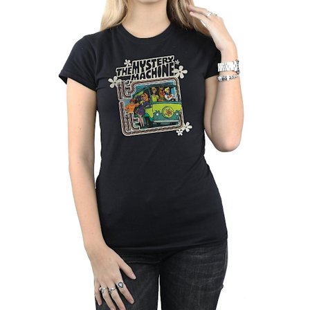 Scooby Doo Dam/Kvinnor The Mystery Machine Bomull T-shirt XL