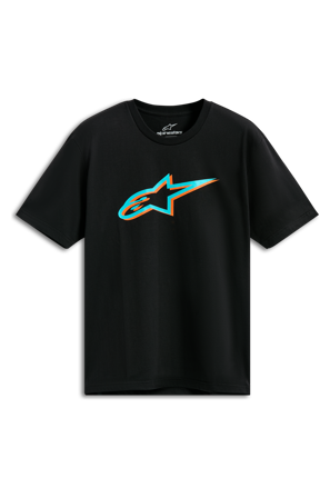 T-Paita Alpinestars Ageless Shadow CSF Musta/Turkoosi L