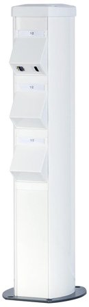 MP bolagen U616V Uttagspost 6 uttag, HDMI, USB, data, Installationsmaterial