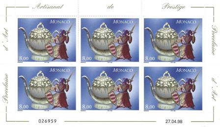 Monaco 1998 - YT 2161 - Postfrisk miniark
