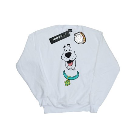 Scooby Doo Herr Stor Ansikte Sweatshirt 4XL Vit