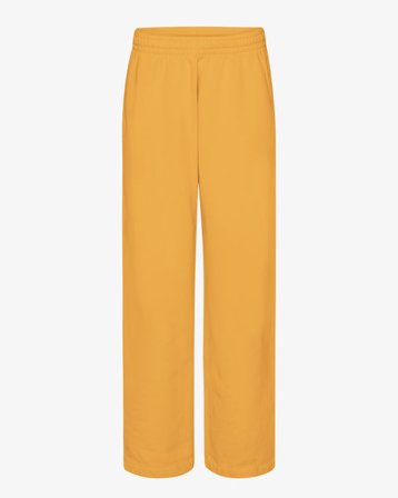 Organic Straight Leg Sweatpants - Burned Yellow - Female - M