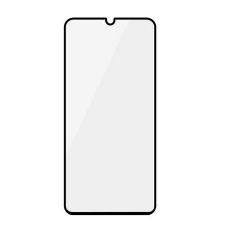 Sk rmskydd Samsung A41 - 3D H rdat Glas Svart (milj ) Black