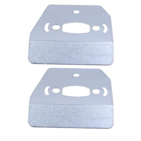 Avgasvärmesköldhus kompatibelt med Husqvarna 136 137 141 142 142 36 41 Kedjesåg 2PC Hg