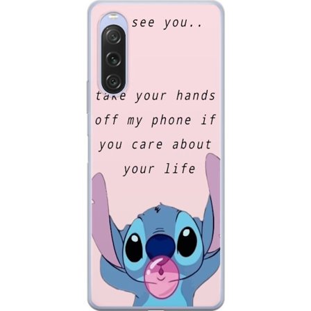 Kompatibelt Mobilskal till Sony Sony Xperia 10 V Stitch Lycka till