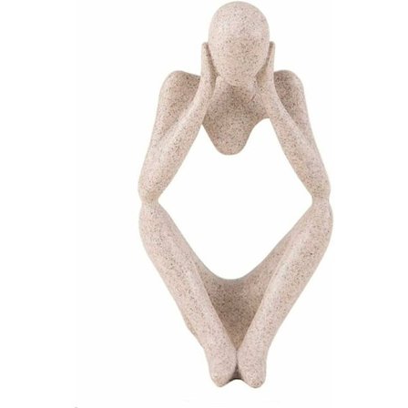 Resin Skulptur, Moderne Kunst Statue, Abstrakte Dekorative Figuren, für Wohnzimmer, Büro, Café, Club Dekor (Stil 3)