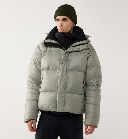 Haglöfs Liden Short Down Hood Men Jadeite - S