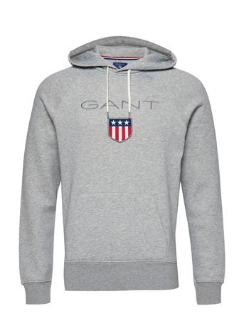 Shield Hoodie Hettegenser Genser Grå GANT