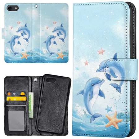 iPhone 16e - Mobilcover/Etui Cover Dolphins