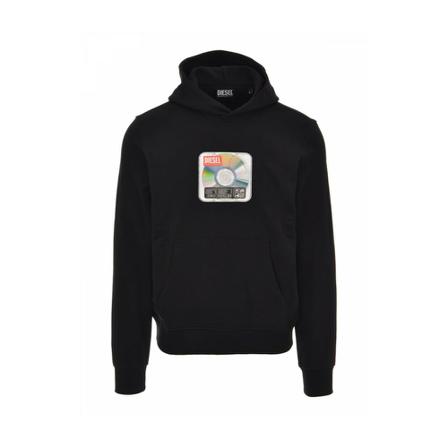 Diesel Sweatshirts Hoodies , Zwart , Heren , Maat: M