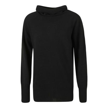 Malo, Malo Sweaters Czarny Czarny, Kobieta, Rozmiar: XS