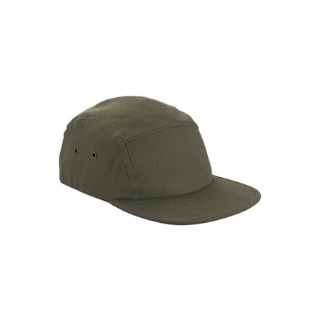 Beechfield Unisex Vuxen Organisk Bomull 5 Panel Baseball Cap One