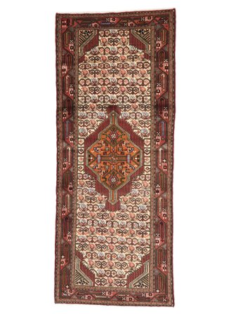 Asadabad Matot Itämainen Käytävämatto Ruskea/Musta (Villa, Persia)