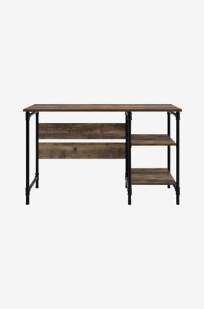 Dorel Home - Skrivbord Carter Single Pedestal - Brun - Skrivbord - Från Homeroom