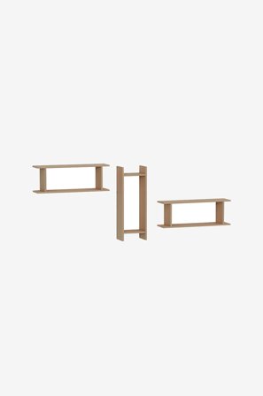 VCM - Vcm 3stk væghylde Sirola Maxi - Beige - Hylder - Fra Homeroom
