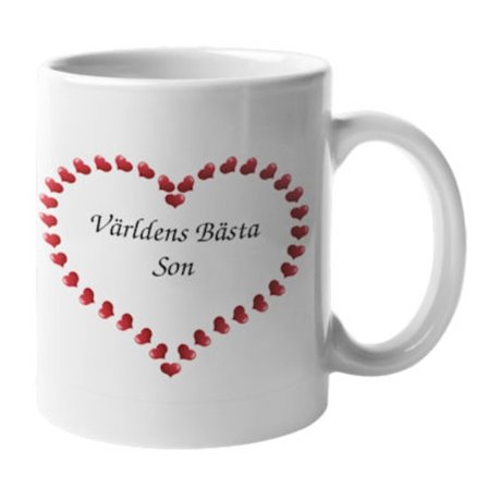 Mugg - Världens bästa son
