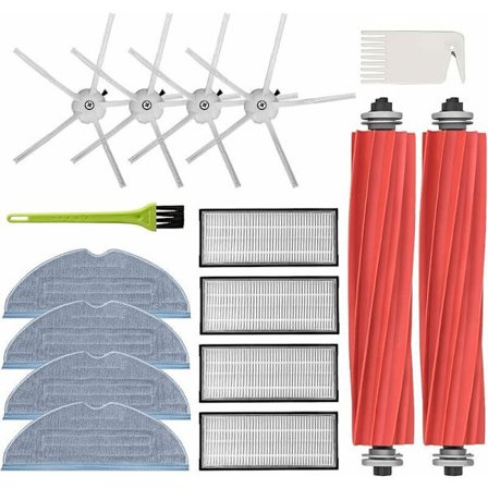 RUKHOOL 6 st moppdukar för Roborock S7 S7 Plus S7 Max ersättningsdelar tillbehör för Roborock S7 T7s T7s Plus robotdammsugare kit 3 thsinde-