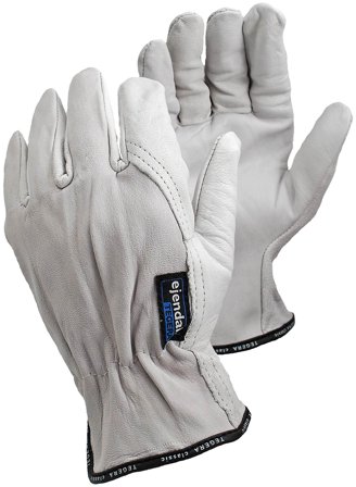Tegera 640 Monteringshanske Geiteskinn/Ufôret Størrelse 8, Klær