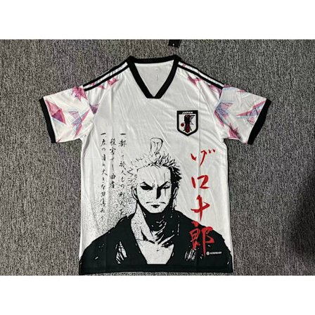 Japani Pelipaita Miehet 22-23 Kotipelimalli Erikoisversio Samurai Sakura Sarjakuva Jalkapallopaita