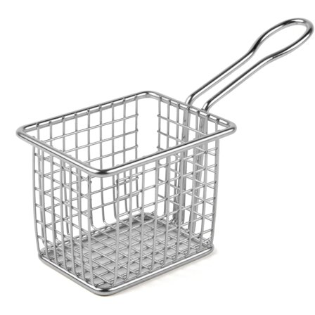 Exxent Frityrkurv Mini Firkantet' - 'Sølv