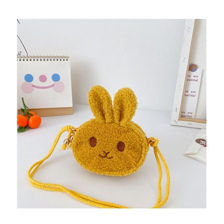 Bunny-olkalaukku, piirretty plussi-kani tyttöjen lompakko, söpö, ZQKLA