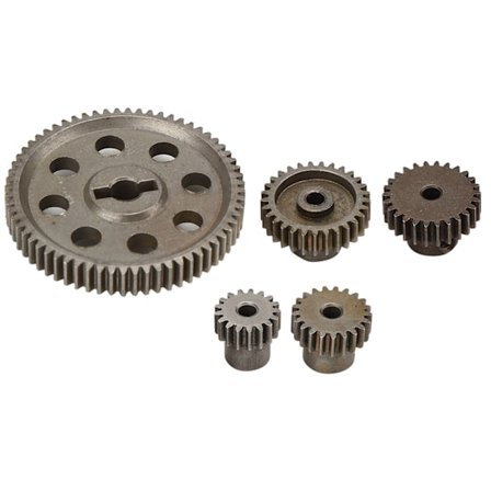 Differentiale Hoved Metal Spur Gear 64T 17T 21T 26T 29T Motor Gear RC Del til HSP BRONTOSAURUS 1/10 Truck 94111