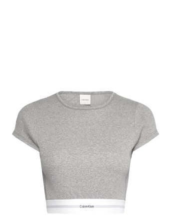Calvin Klein | Rib Crop Tee | L