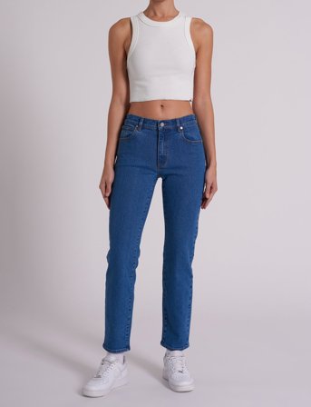 ABRAND 95 Stovepipe Liliana - Blue - 30