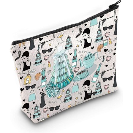 Holly Golightly Kosmetik Makeup Taske Holly & Paul Fans Gave Holly Klassiske Film Lynlåspose Taske, Nine Live Taske