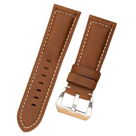 Udskiftningsurrem til Panerai Luminor Brown 26 cm
