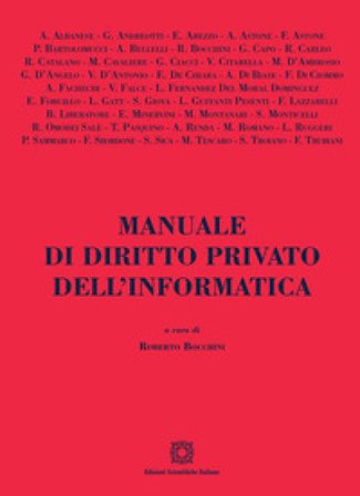 Manuale di diritto privato dell'informatica