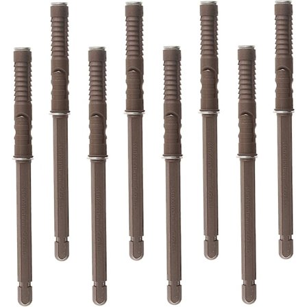 8 kpl Piilotetut Hyllytelineet, (10 x 100 mm) Leijuva Hyllyteline Ruuveilla Kiinnitettävä Säädettävä