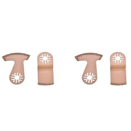 2X Oscillerende savklinge diamantcarbid multiværktøj til beton keramiske fliser træ metal skæreværktøj PZCC