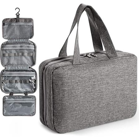 Sammenleggbar toalettveske bærbar kosmetikkveske hengende sminkevesker