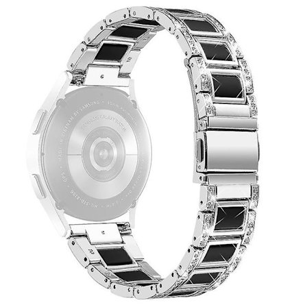 Rostfritt stål Resin armband för Huawei Watch GT 2 42mm/Watch 2/Honor Magic Watch 2 42mm