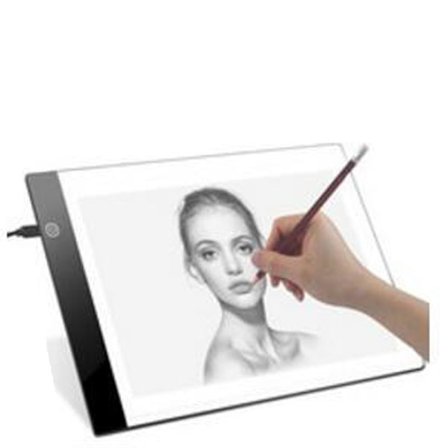 A5 LED tegneplade lysplade bærbar (trinløs dæmpning)