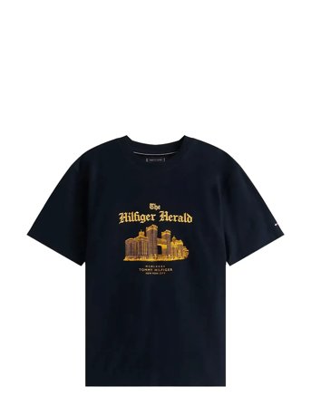 Tommy Hilfiger | Herald Skyline Graphic Tee | S